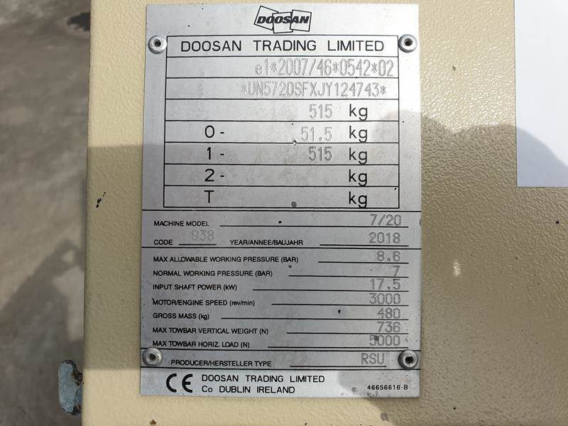 Air compressor Doosan 7 / 20: picture 12