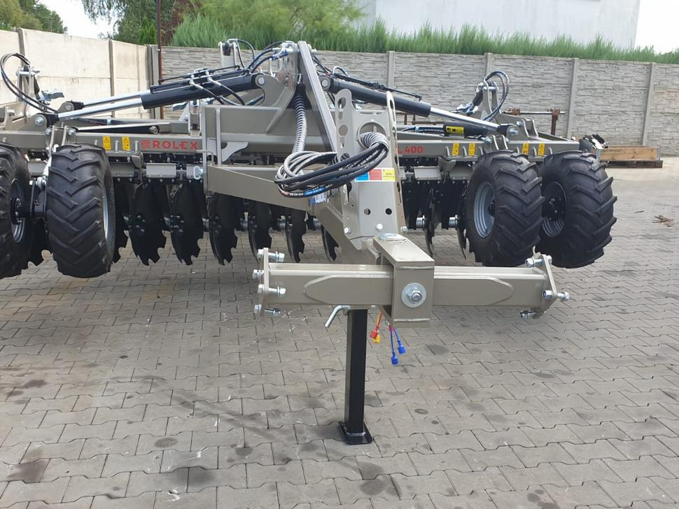 New Disc harrow ROLEX Hydraulische Scheibenegge / Hydraulic discs harrow / Dechaumeur à disques / Erpice a dischi / Дисковая гидравлическая борона тип лёгкий с тележкой / Brona talerzowa hydraulicznie składana lekka: picture 14