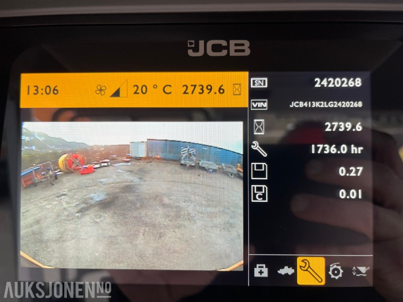 Wheel loader 2016 JCB 413 K Hjullaster med bare 2766 timer: picture 27