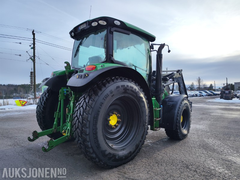 Farm tractor 2016 John Deere 6125R Traktor med lasteapparat: picture 6