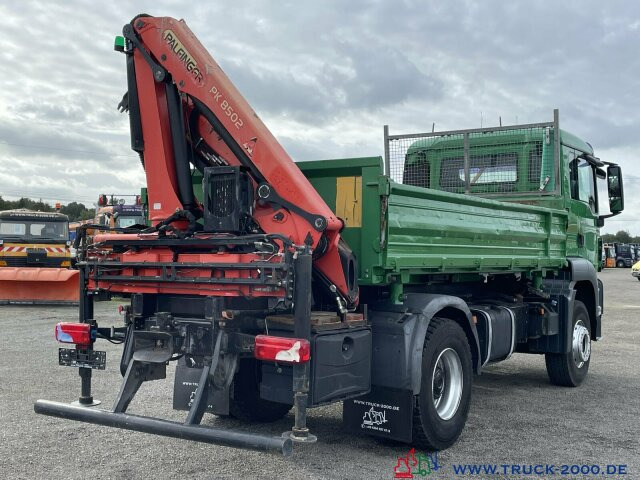 Tipper, Crane truck MAN TGS 18.320 Meiller Kipper-Palfinger Kran-1. Hand: picture 15