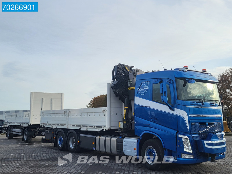 Container transporter/ Swap body truck, Crane truck Volvo FH 540 6X2 Palfinger PK37.002 TEC 7E Crane Jib Winch Combi BDF Lift+Lenkachse: picture 15