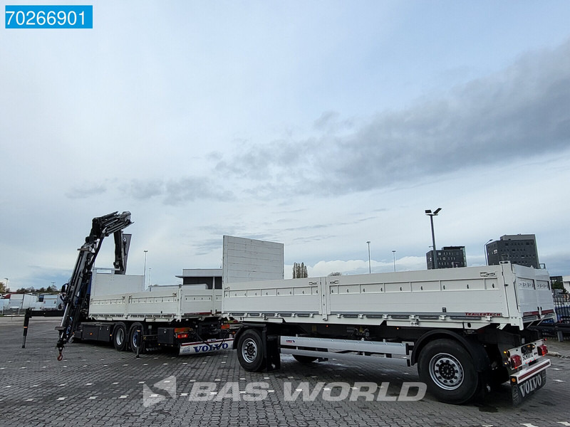 Container transporter/ Swap body truck, Crane truck Volvo FH 540 6X2 Palfinger PK37.002 TEC 7E Crane Jib Winch Combi BDF Lift+Lenkachse: picture 12