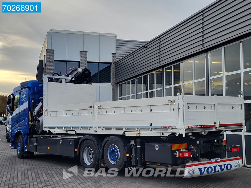 Container transporter/ Swap body truck, Crane truck Volvo FH 540 6X2 Palfinger PK37.002 TEC 7E Crane Jib Winch Combi BDF Lift+Lenkachse: picture 18