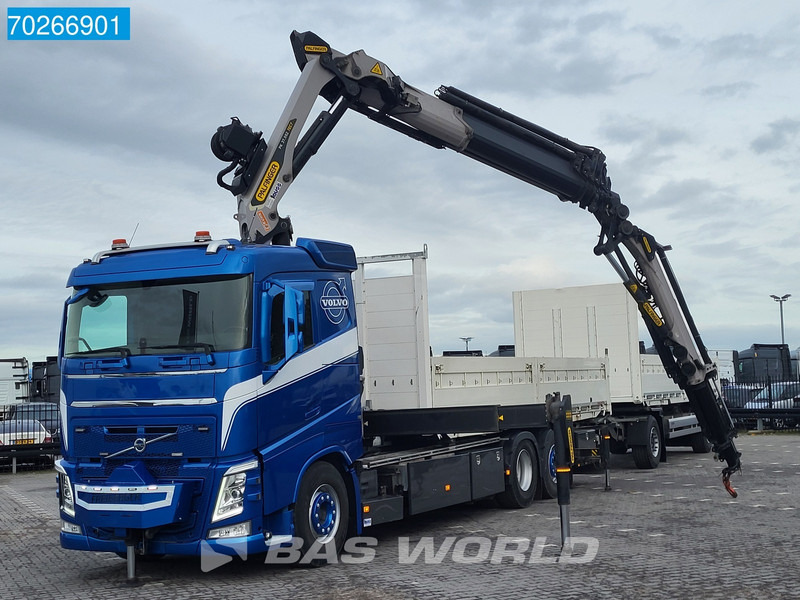 Container transporter/ Swap body truck, Crane truck Volvo FH 540 6X2 Palfinger PK37.002 TEC 7E Crane Jib Winch Combi BDF Lift+Lenkachse: picture 9