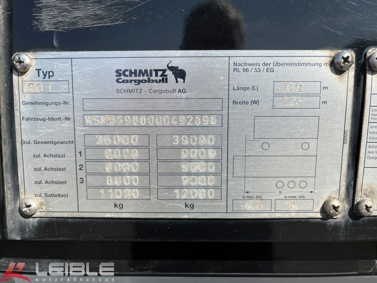 Curtainsider semi-trailer Schmitz Cargobull S01*Tautliner*Liftachse*Alcoa*SAF-Achsen*TOP*: picture 22