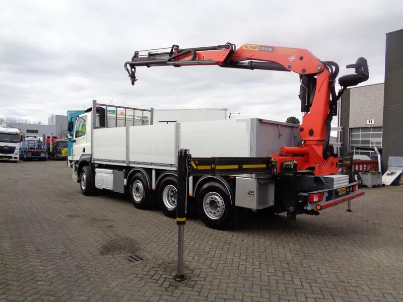 Dropside/ Flatbed truck, Crane truck DAF CF 460 Combi Pacton MXD220 + 8X2 + Manual + Euro 6 + Palfinger PK 18500: picture 9