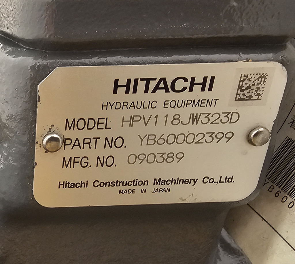 New Hydraulic pump for Construction machinery Hitachi YB60002399 - YB60000260: picture 6