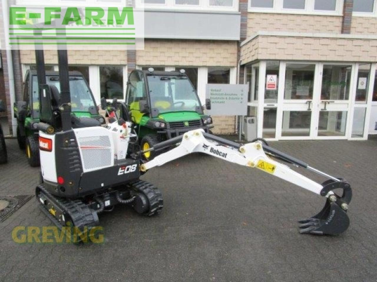 Farm tractor Bobcat e08 aktion: picture 10