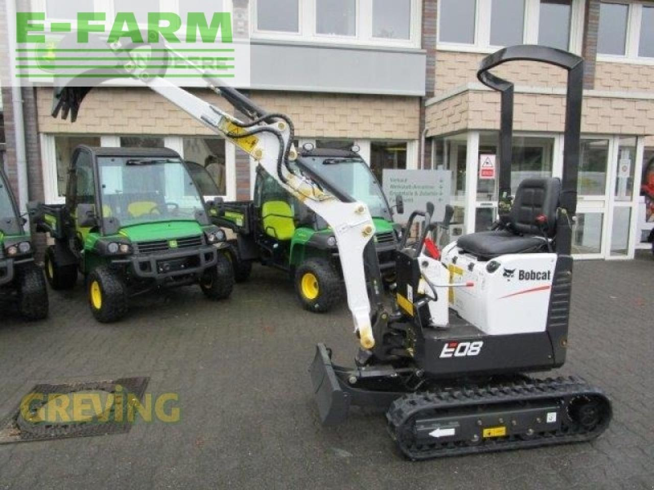 Farm tractor Bobcat e08 aktion: picture 8