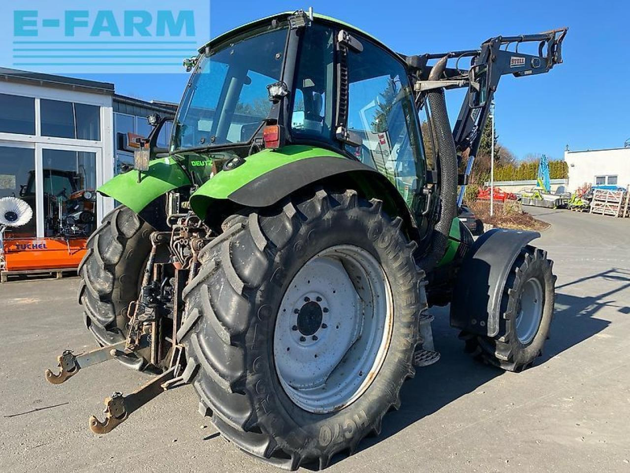 Farm tractor Deutz-Fahr agrotron 106 mit frontlader: picture 7