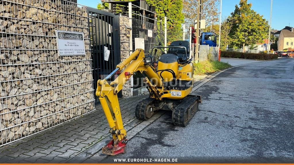 Mini excavator Komatsu Minibagger PC09, Schnellwechsler MS01, Knickmatick: picture 15