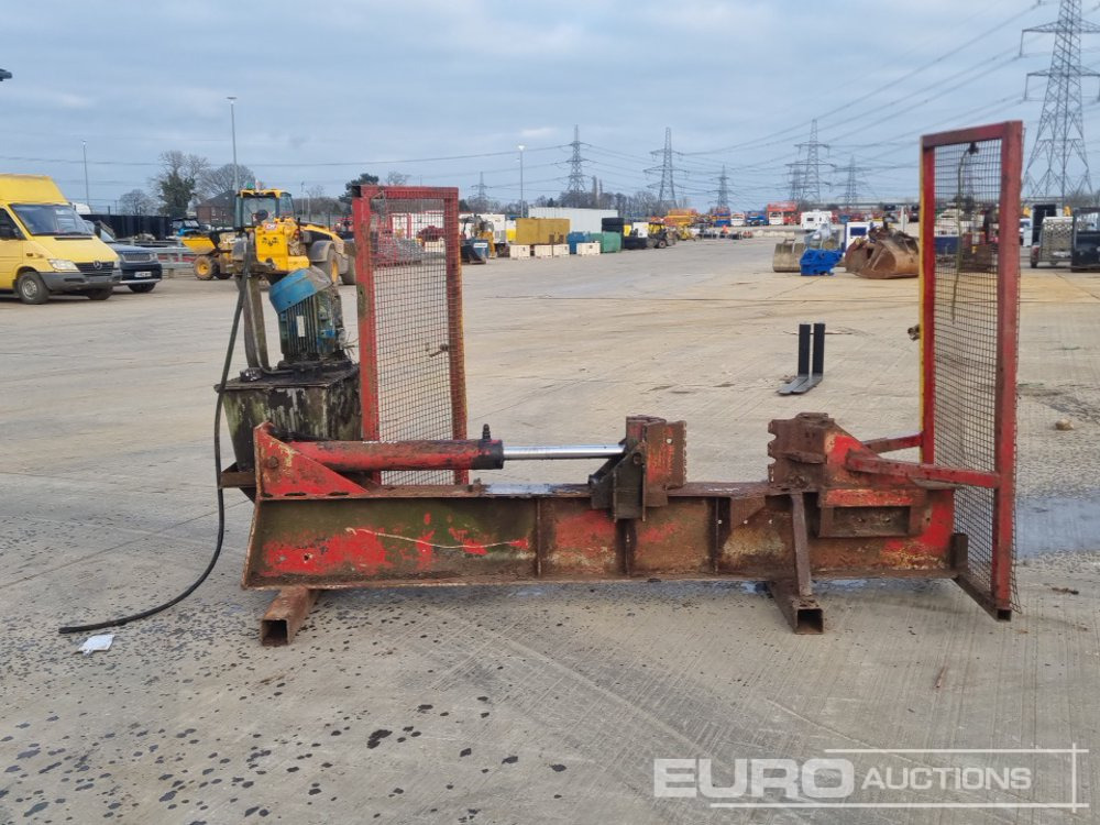 Construction equipment 415Volt Hydraulic Log Splitter: picture 6